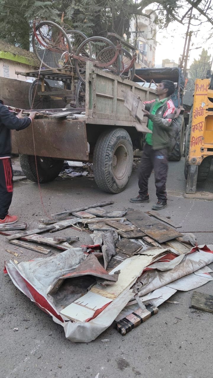anchi news, ranchi encroachment drive, ranchi municipal corporation,