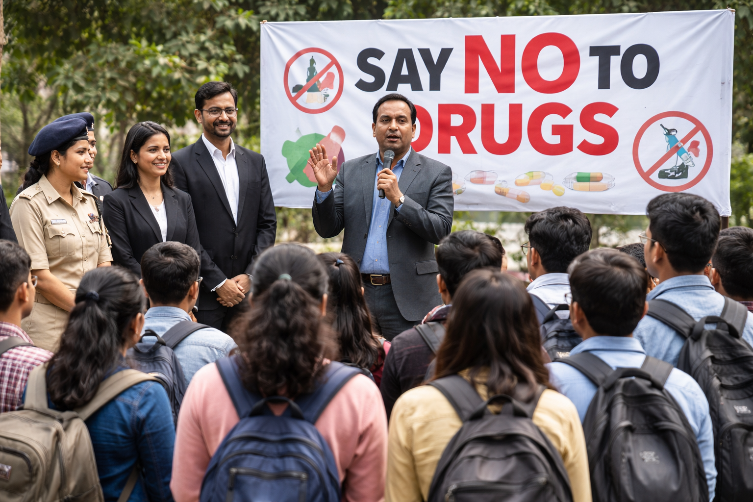 jharkhand drug awareness, jhalsa news, anti drug campaign jharkhand, youth awareness program, ranchi