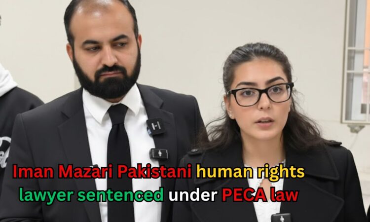 Pakistani human rights lawyer Iman Mazari sentenced to 17 years under PECA law over alleged anti-state social media posts.