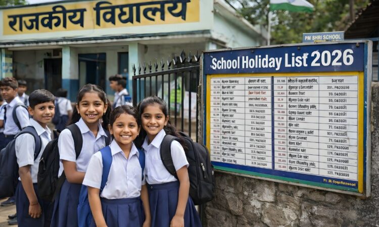 Jharkhand School Holiday List 2026, Jharkhand government school holidays, school vacation calendar Jharkhand 2026