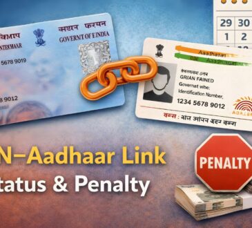 pan aadhaar link status and penalty guide in hindi