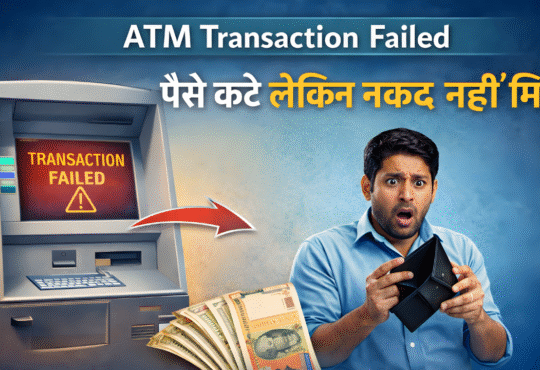 ATM cash not received but amount debited guide in Hindi