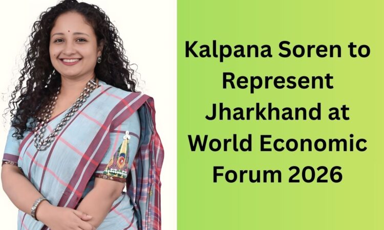 Jharkhand, Kalpana Soren, World Economic Forum 2026, Women Empowerment, Davos Summit,