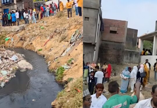 रांची के कांटाटोली स्थित मौलाना आजाद कॉलोनी में नाली हादसा, बहते बच्चों को बचाने के लिए नाले में कूदी मां, एक बच्चा बचा, दूसरे की मौत, इलाके में शोक का माहौल