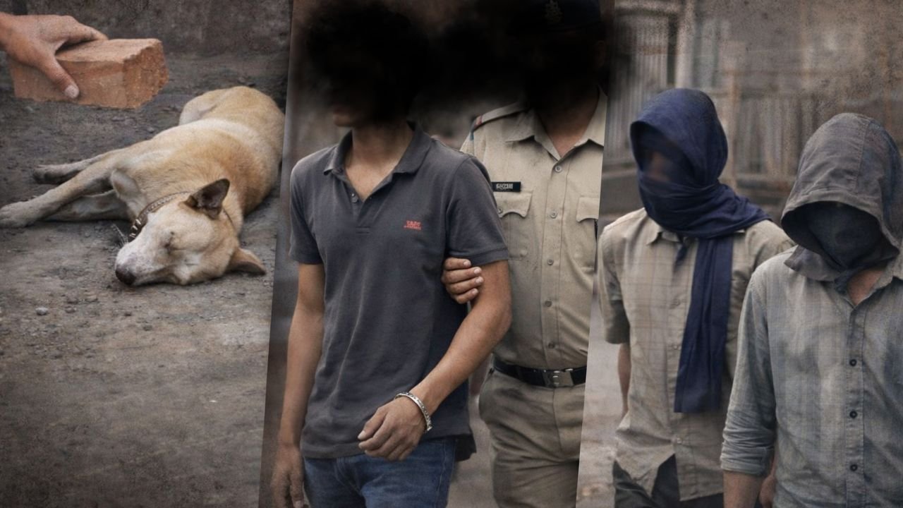 धुर्वा शालीमार बाजार में कुत्ते के साथ क्रूरता के मामले में पुलिस कार्रवाई की प्रतीकात्मक तस्वीर