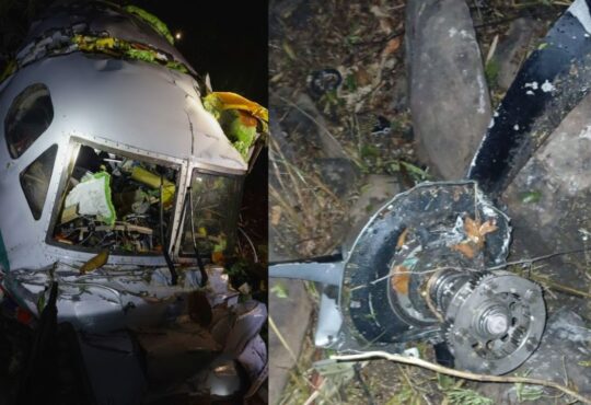 चतरा में क्रैश हुए एयर एंबुलेंस VT-AJV की पैसेंजर मैनिफेस्ट सूची