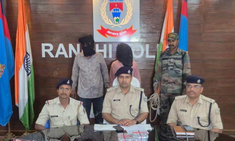 Ranchi Titos Restaurant murder case scene showing injured gang members with police encounter background and crime investigation visuals