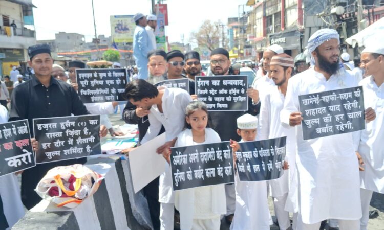 People offering Eid namaz at Harmu Eidgah in Ranchi and greeting each other while spreading message of peace and unity
