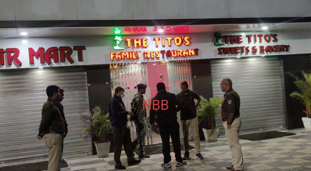 Jharkhand DGP Tadasha Mishra presiding over high-level meeting regarding Ranchi restaurant firing case