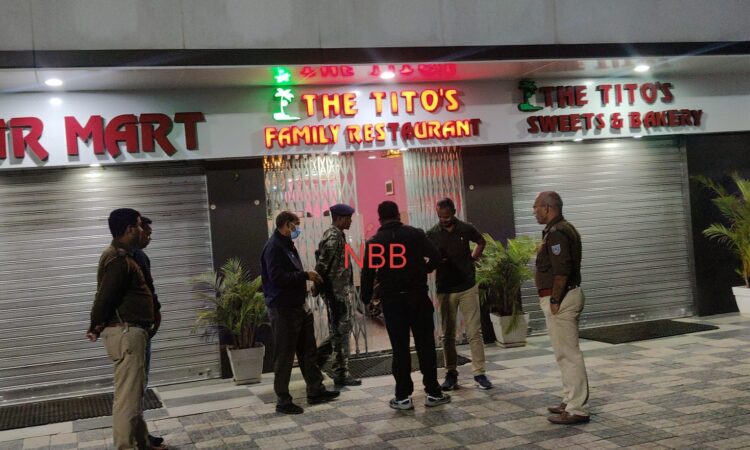 Jharkhand DGP Tadasha Mishra presiding over high-level meeting regarding Ranchi restaurant firing case