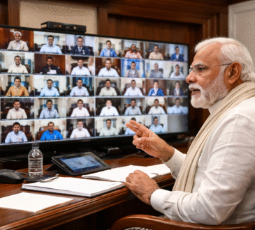 PM Narendra Modi video conference meeting with Chief Ministers on West Asia crisis and energy security India 2026