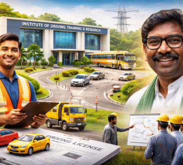 जमशेदपुर में प्रस्तावित इंस्टीट्यूट ऑफ ड्राइविंग ट्रेनिंग एंड रिसर्च (IDTR) का आधुनिक कैंपस, जहां वाहन प्रशिक्षण और युवाओं को ड्राइविंग सिखाई जा रही है।