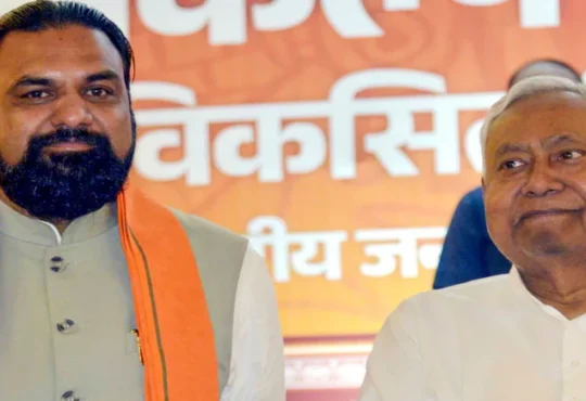 बिहार में राजनीतिक बदलाव के बाद सम्राट चौधरी को BJP विधायक दल का नेता चुना गया