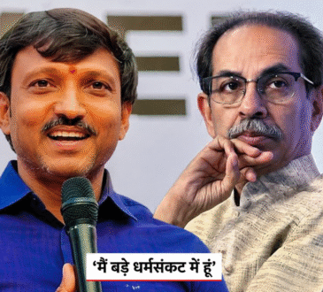 ओमराजे निंबालकर मीडिया से बातचीत करते हुए, उद्धव ठाकरे गुट छोड़ने की अटकलों के बीच बड़ा बयान देते हुए।