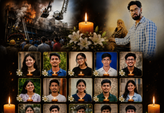 लखनऊ अलीगंज अग्निकांड में मृत निलेश कुमार और अनामिका सामंत की तस्वीर, जिनकी शादी हादसे से पहले तय होने वाली थी