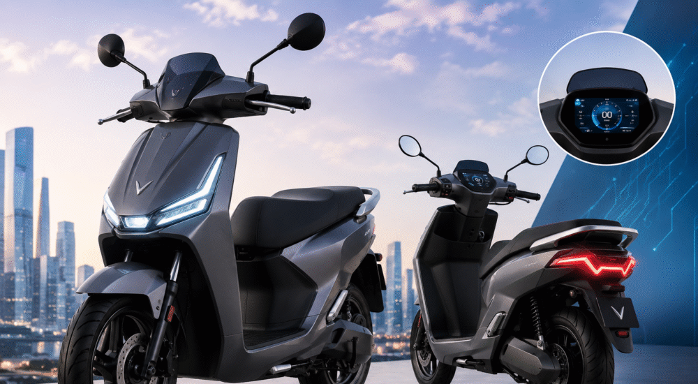 VinFast Viper Electric Scooter design patented in India