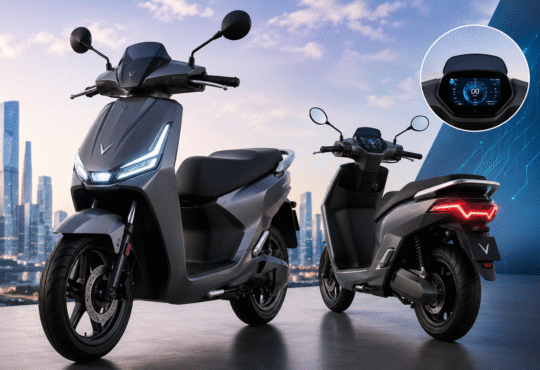 VinFast Viper Electric Scooter design patented in India