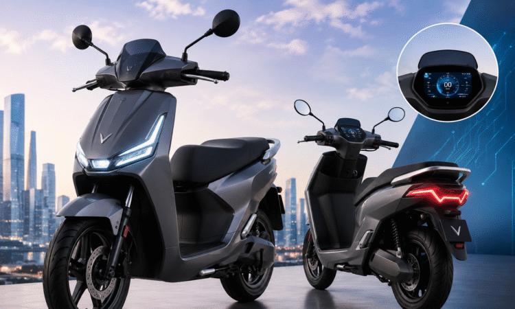 VinFast Viper Electric Scooter design patented in India