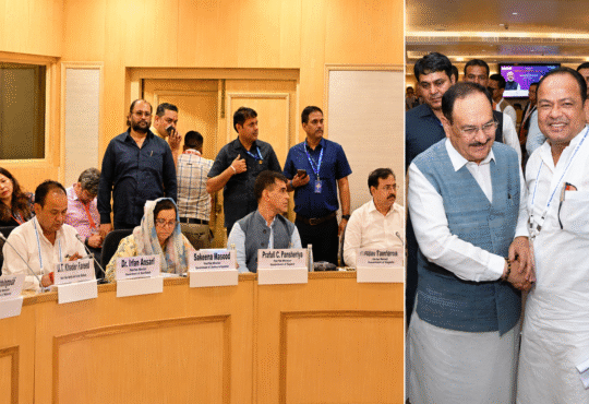 नई दिल्ली में केंद्रीय स्वास्थ्य परिषद की बैठक में झारखंड के स्वास्थ्य मंत्री डॉ. इरफान अंसारी