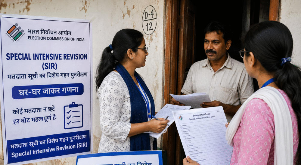 मतदाता सूची विशेष गहन पुनरीक्षण और ड्राफ्ट वोटर लिस्ट