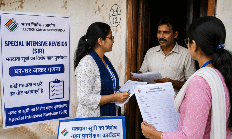 मतदाता सूची विशेष गहन पुनरीक्षण और ड्राफ्ट वोटर लिस्ट