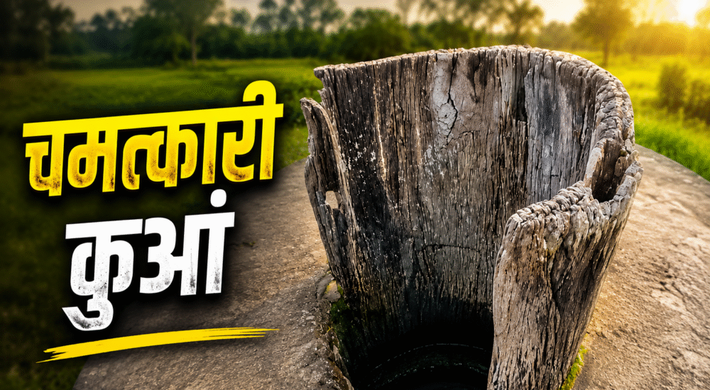 झारखंड के तपकारा गांव का 10–12 फीट गहरा प्राचीन कुआं, जिसे जामुन की लकड़ी से सुरक्षित किया गया है और जो सालभर मीठा पानी देता है।
