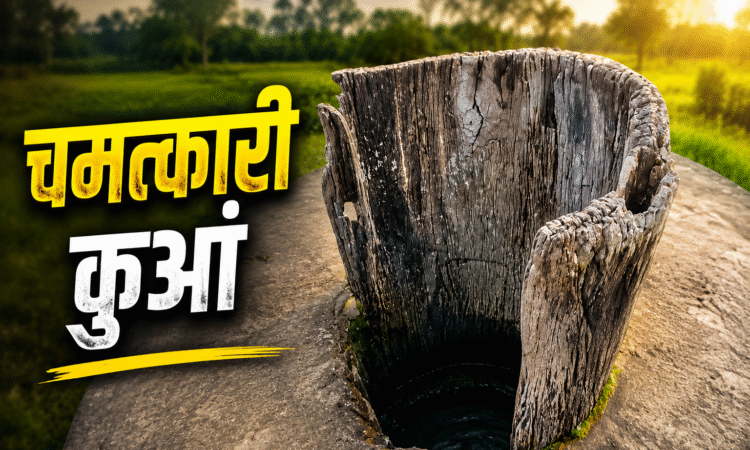 झारखंड के तपकारा गांव का 10–12 फीट गहरा प्राचीन कुआं, जिसे जामुन की लकड़ी से सुरक्षित किया गया है और जो सालभर मीठा पानी देता है।