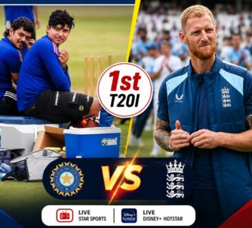 IND vs ENG 1st T20I 2026: भारत और इंग्लैंड के खिलाड़ी पहले टी20 मैच से पहले अभ्यास के दौरान