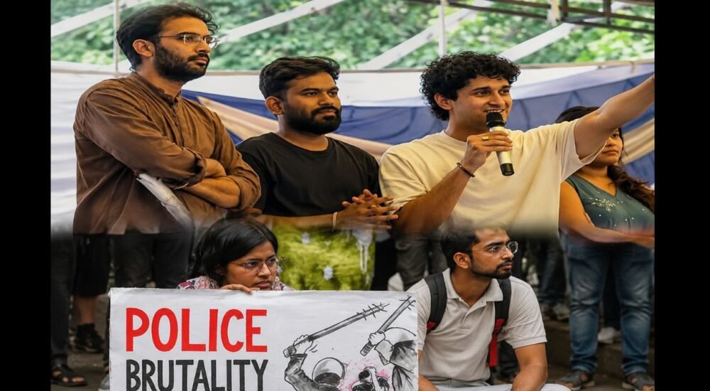 CJP संस्थापक अभिजीत दीपके और सह-संयोजक आशुतोष रांका व सौरव दास