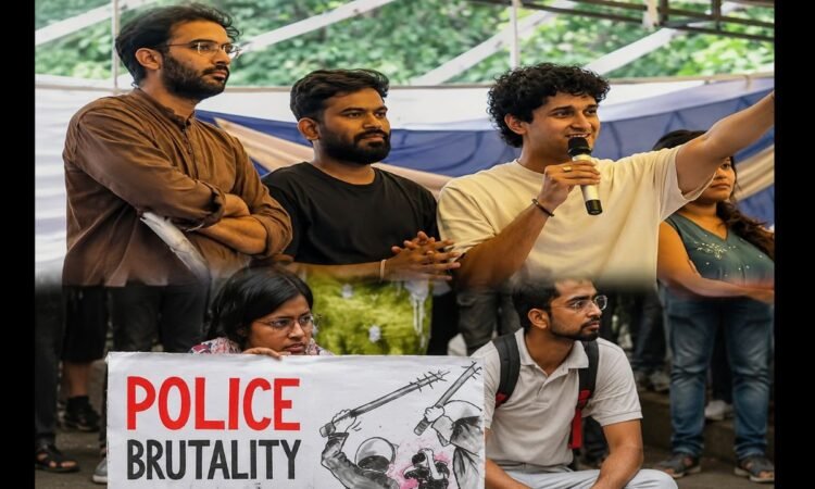 CJP संस्थापक अभिजीत दीपके और सह-संयोजक आशुतोष रांका व सौरव दास