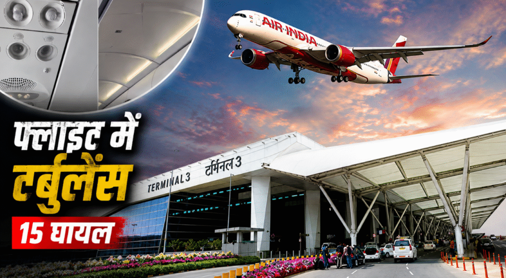 Air India flight encounters severe turbulence before landing at Delhi Airport, leaving 15 passengers and crew injured.