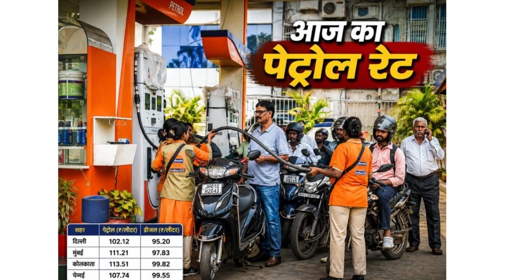 22 अगस्त 2026 को दिल्ली और मुंबई में पेट्रोल डीजल की कीमतें