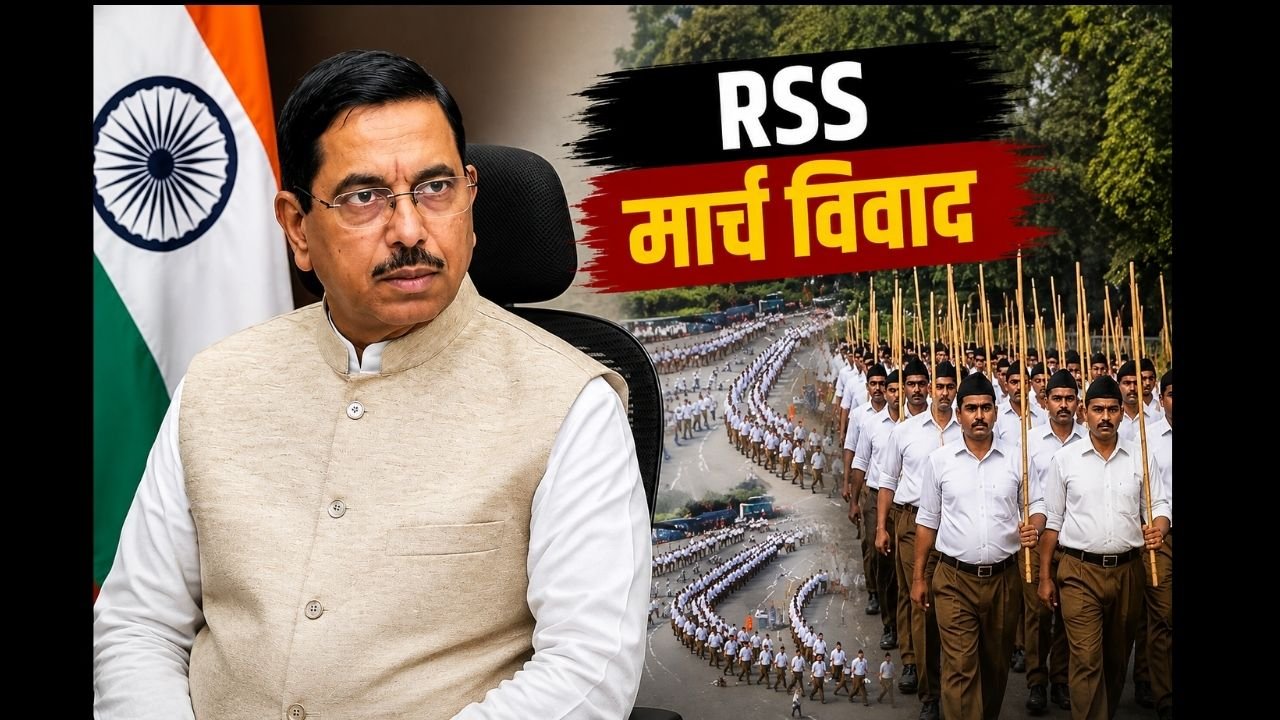 RSS पथ संचलन में शामिल होने पर कर्नाटक के दो सरकारी शिक्षकों के निलंबन का मामला
