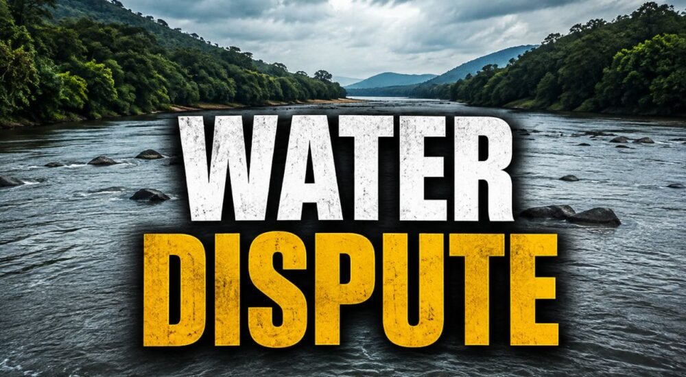 Cauvery River amid Karnataka Tamil Nadu water dispute
