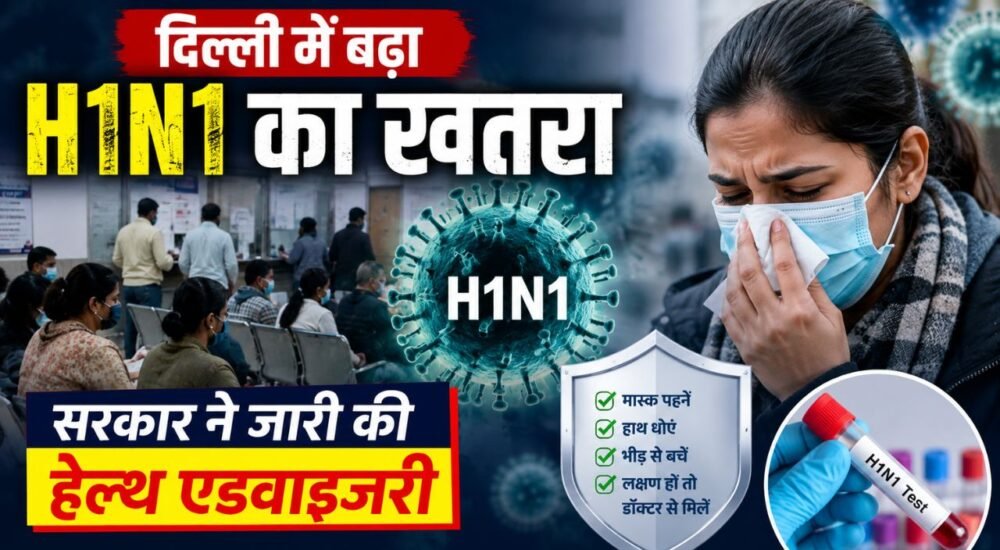 दिल्ली में बढ़ते H1N1 मामलों के बीच स्वास्थ्य एडवाइजरी