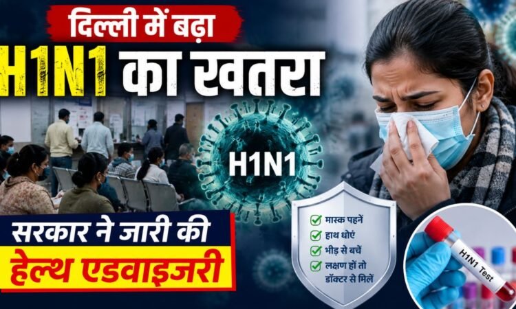 दिल्ली में बढ़ते H1N1 मामलों के बीच स्वास्थ्य एडवाइजरी