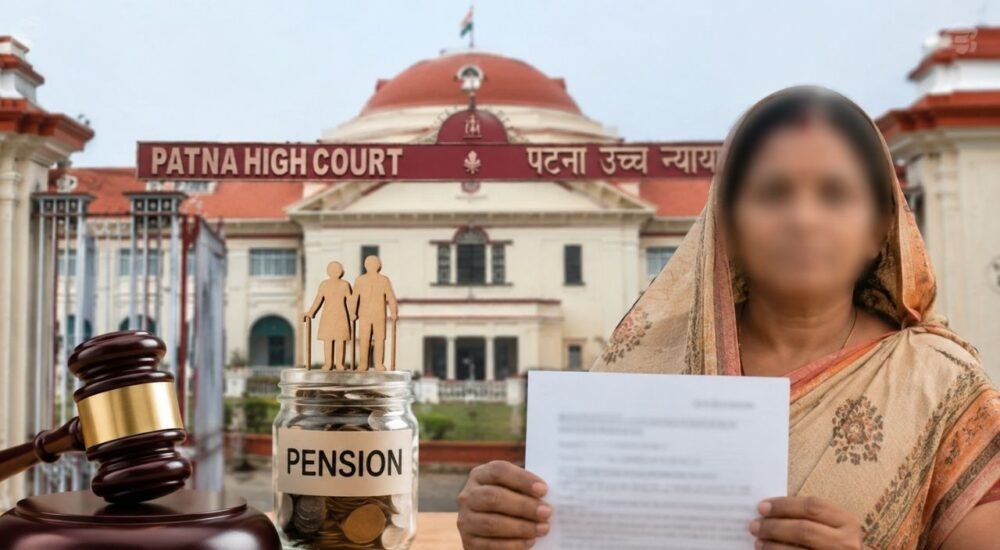 पटना हाईकोर्ट के फैसले के बाद दूसरी पत्नी को फैमिली पेंशन मिलने का प्रतीकात्मक चित्र
