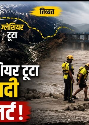 नेपाल में ग्लेशियर टूटने के बाद उत्तराखंड की शारदा नदी और चंपावत में बढ़ाई गई निगरानी