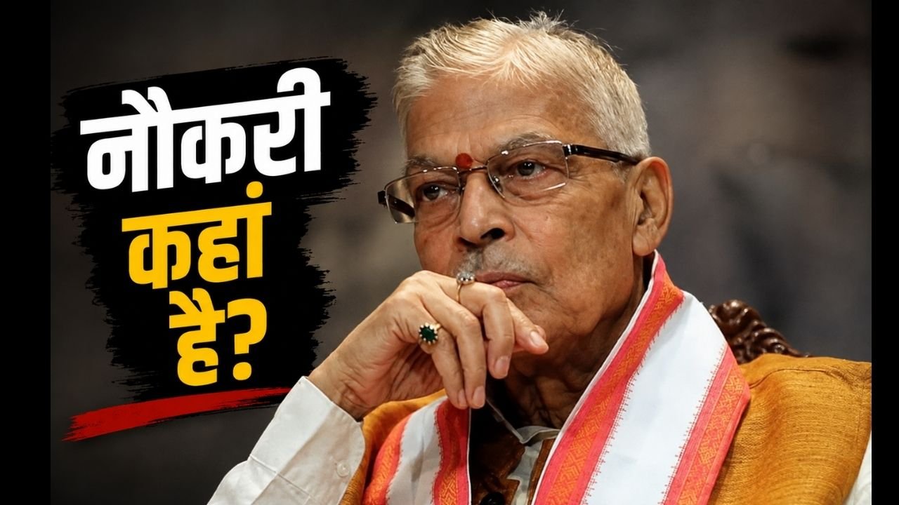 बीजेपी नेता मुरली मनोहर जोशी ने शिक्षा नीति और रोजगार को लेकर केंद्र सरकार से सवाल किए