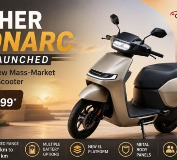 Ather Konarc electric scooter launched in India