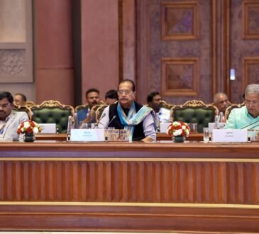 नई दिल्ली में विकसित भारत सम्मेलन के दौरान झारखंड के वित्त मंत्री राधाकृष्ण किशोर