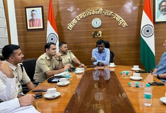 भारत-वेस्टइंडीज T20 मैच से पहले रांची के JSCA स्टेडियम में सुरक्षा और ट्रैफिक व्यवस्था को लेकर प्रशासन की बैठक