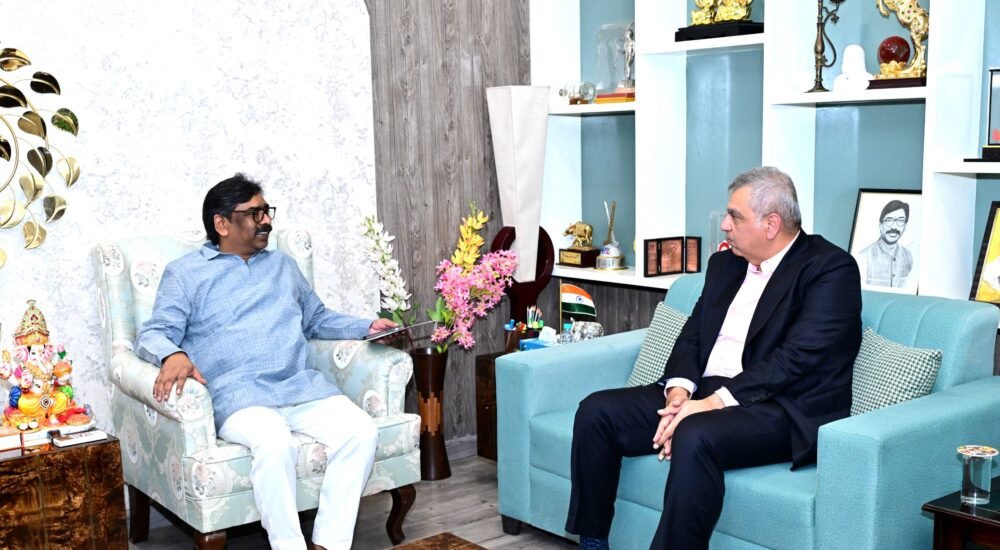 मुख्यमंत्री हेमंत सोरेन से RMZ Infrastructure के President दीपक छाबड़िया की मुलाकात, रांची में IT Park और GCC पर चर्चा