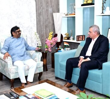 मुख्यमंत्री हेमंत सोरेन से RMZ Infrastructure के President दीपक छाबड़िया की मुलाकात, रांची में IT Park और GCC पर चर्चा