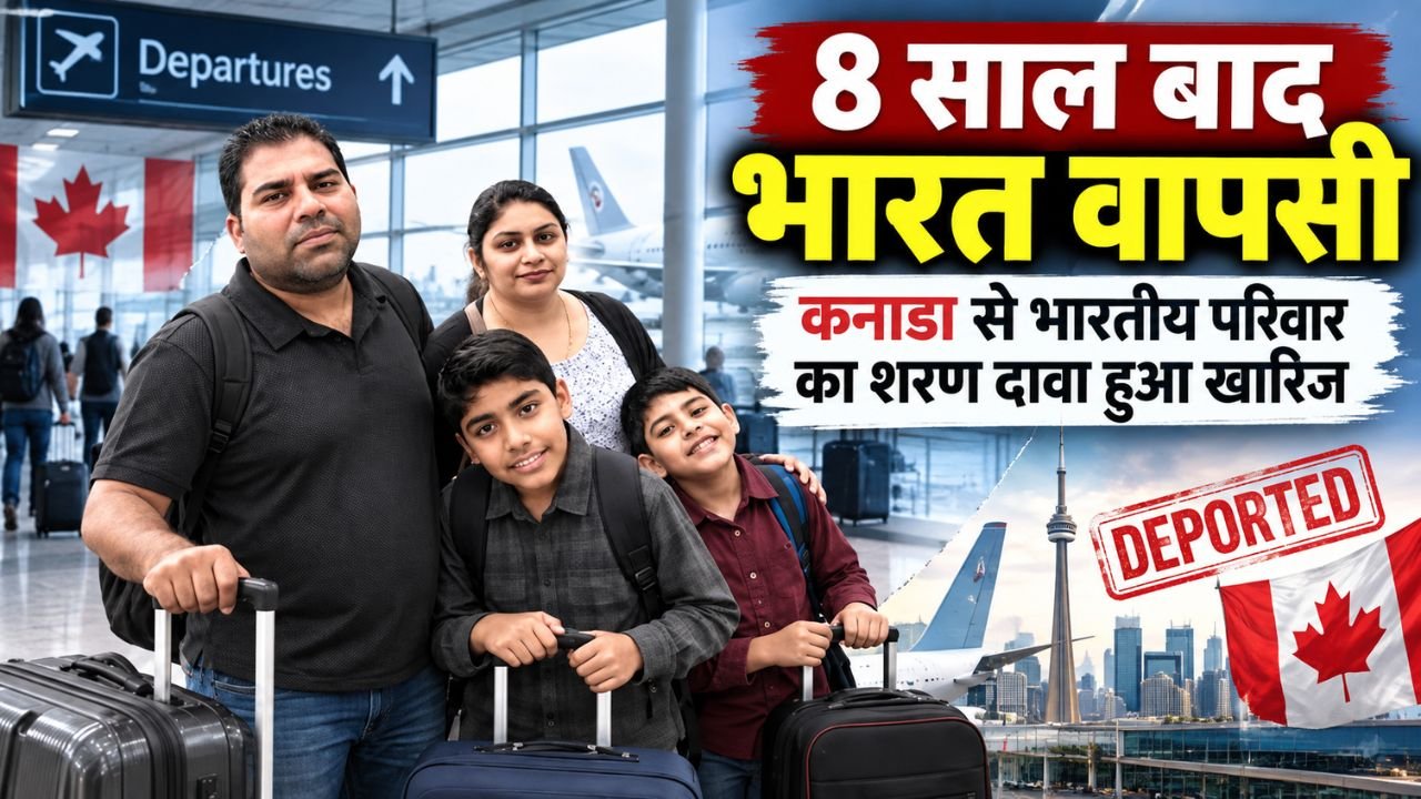 कनाडा से भारत लौटे भारतीय ट्रक ड्राइवर और उनके परिवार से जुड़ी खबर
