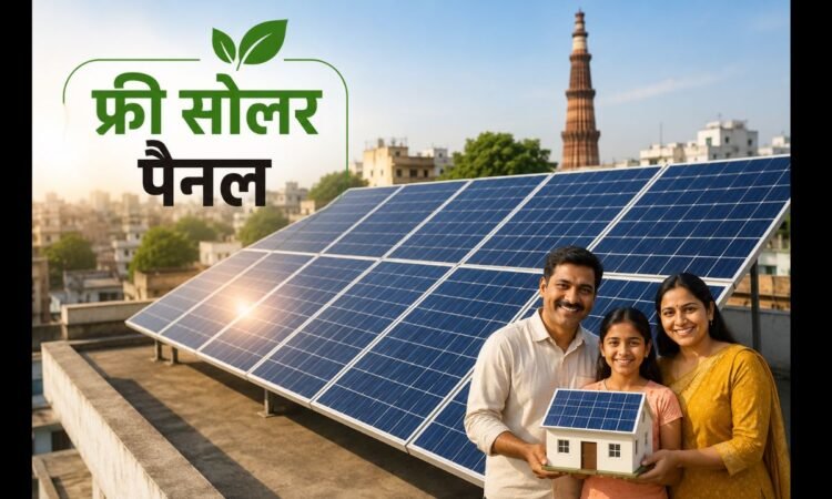 दिल्ली में 400 यूनिट तक बिजली खपत वाले घरों के लिए मुफ्त रूफटॉप सोलर योजना