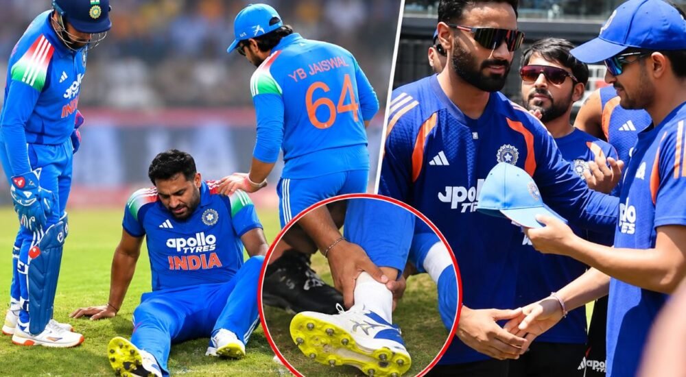 भारत वेस्टइंडीज दूसरे ODI में चोटिल हुए नमन धीर