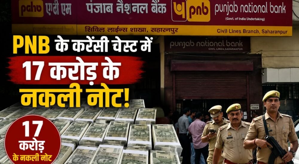 : सहारनपुर PNB करेंसी चेस्ट में मिले करोड़ों रुपये के नकली नोट