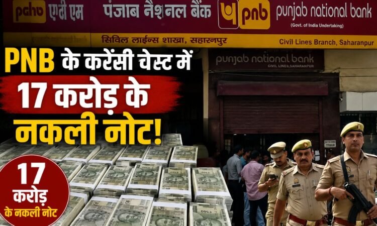 : सहारनपुर PNB करेंसी चेस्ट में मिले करोड़ों रुपये के नकली नोट