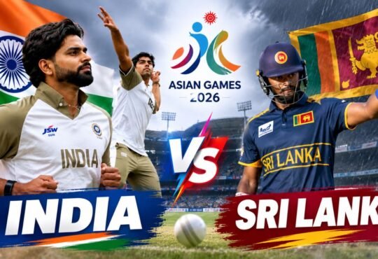 Asian Games 2026 में भारत बनाम श्रीलंका सेमीफाइनल मुकाबला